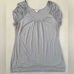 Calvin Klein Gray Short Sleeve Top